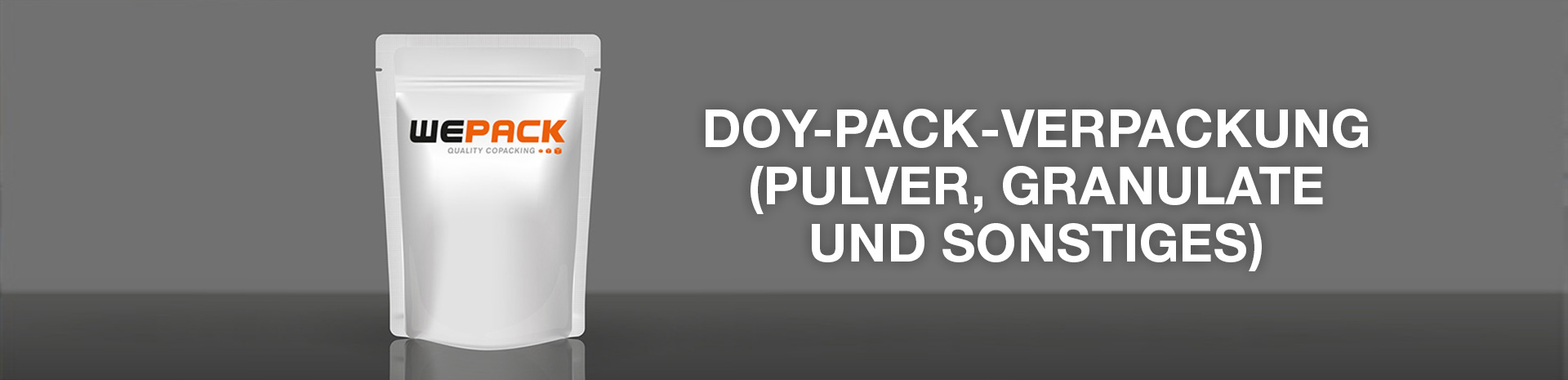 DOY-PACK-Verpackung (Pulver, Granulate und sonstiges)